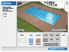 Interactive Pool builder